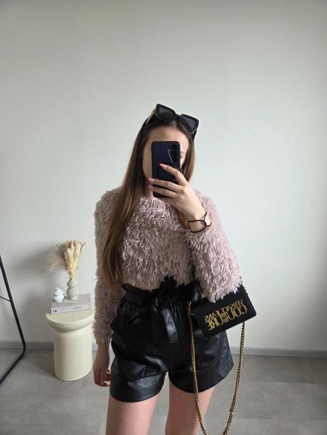 Zara koženkové kraťasy s, zara,s