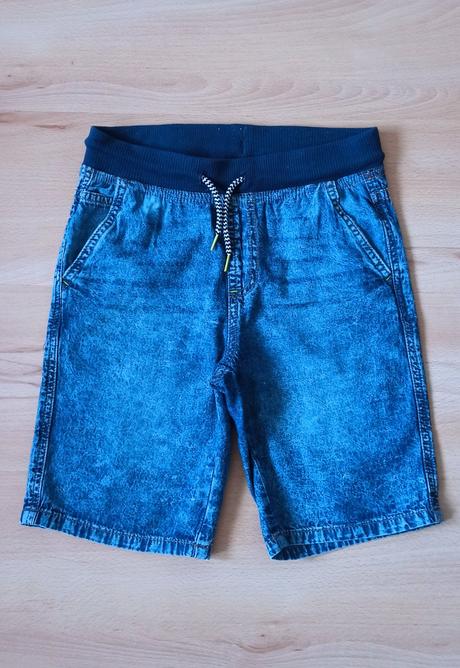 Tenké rifľové kraťasy, kik,140