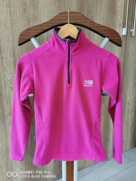 Dievčenská fleecova mikina, karrimor,140