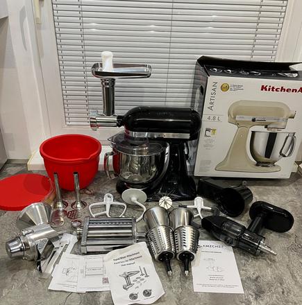 Kitchenaid 5k45sseob classic kuchynský robot,