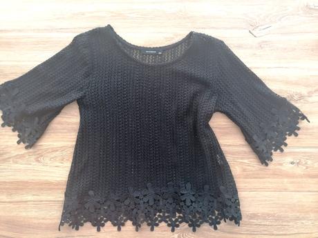 Dámsky krajkovy top, reserved,xs