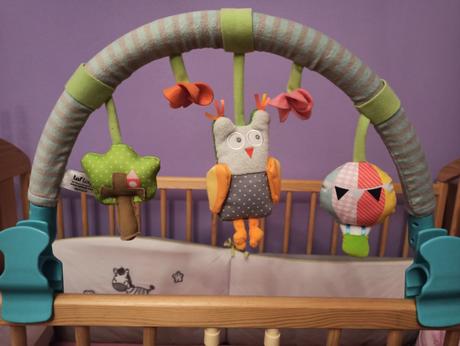 Hudobná hrazda sova- taf toys, 