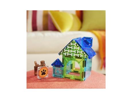 Magna-tiles dog house,