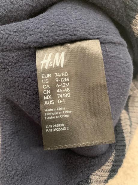 Čiapočka h&m, h&m,80