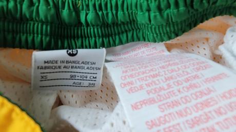 Sortky zlte nike, nike,98