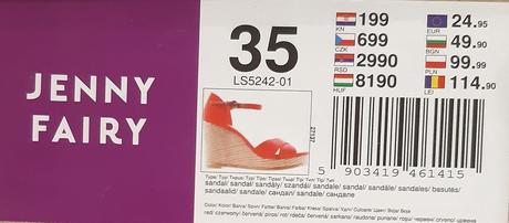 Jenny fairy sandále č.35, 35