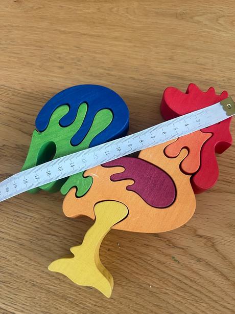 Skladacka dreveny kohut, 