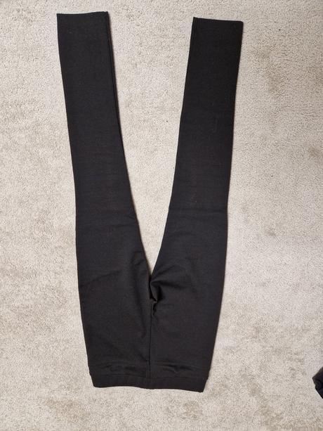 Čierne nohavice, leginy c&a 140, c&a,140