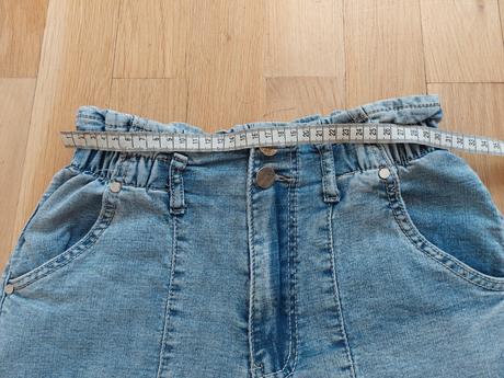 Rifľové šortky happy house veľkosť 158-164, 158