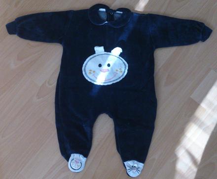 Overal na spanie zamatovy, 68