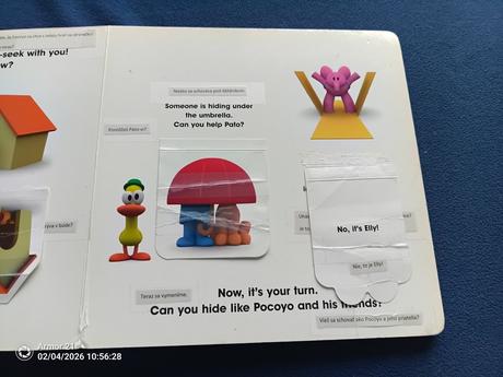 Pocoyo time to play board book, 