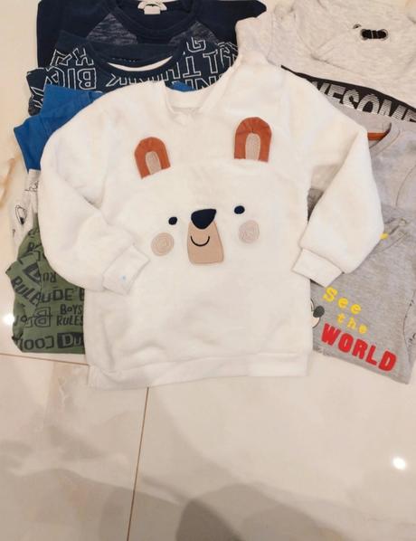 Chlapcenske mikiny 9ks, 98