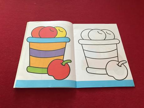 Omalovanka, rozmer 14,5 x 21 cm,