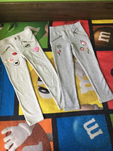 Dievčenské nohavice, h&m,104