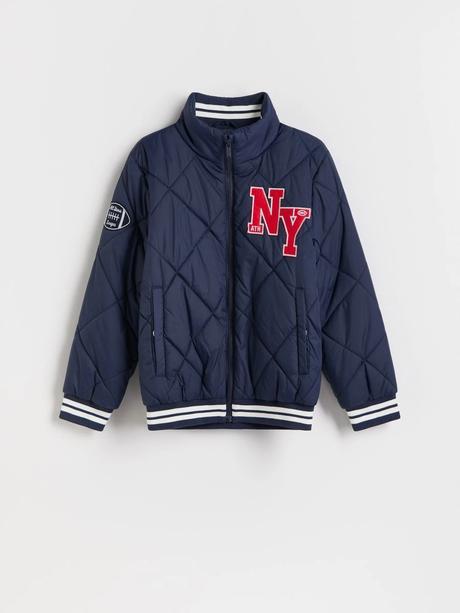 Prešívana nepremokavá bunda bomber, reserved,116 - 170