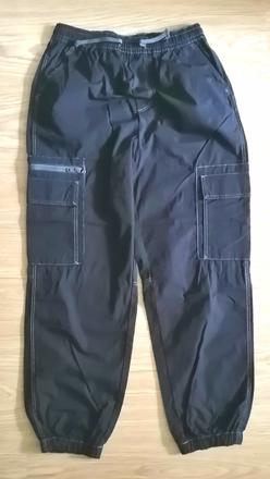 Chlapčenské cargo nohavice, veľ. 164, čierne, h&m,164