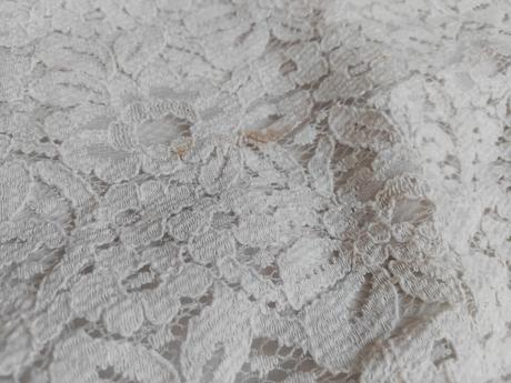 Čipkované šaty, amisu,36