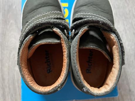 Richter obuv prechodná jar-jeseň kožená 22 14,5cm, richter,22