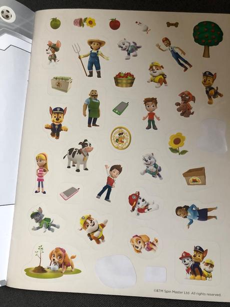 Nálepky tlapkova patrola,