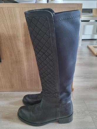 Cizmy talianske kozene 37, 37