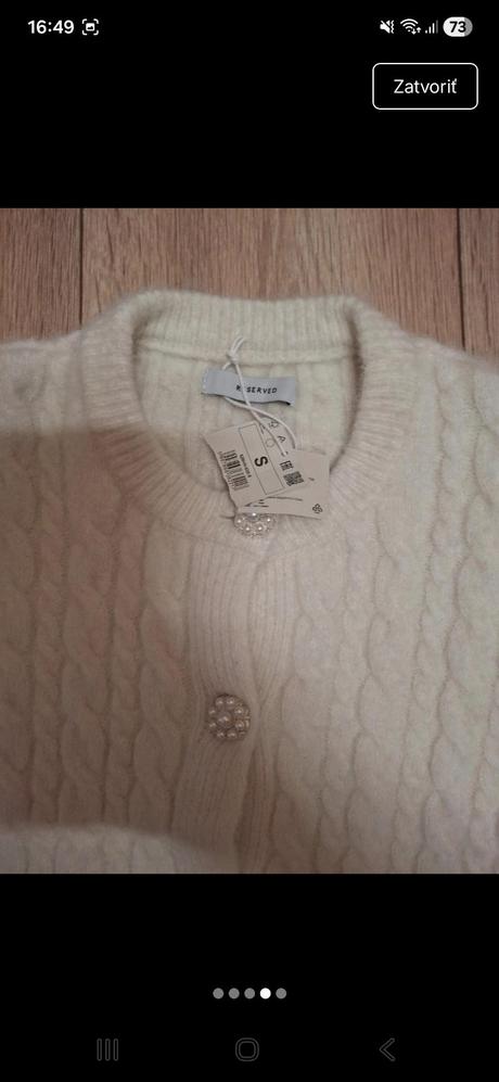 Svetrík, reserved,36 / s