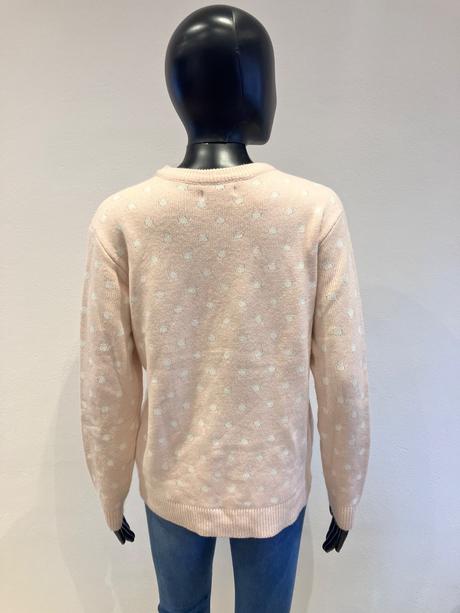 Dámsky bodkovaný sveter panda cropp (s), s