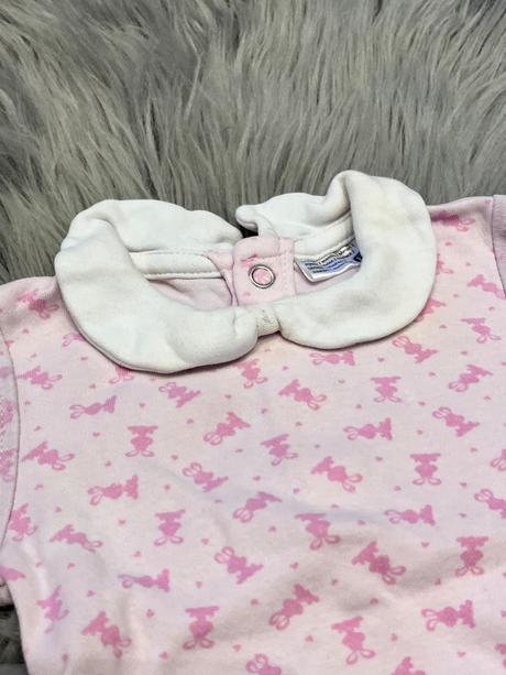 Dievčenské body s golierom a zajačikmi (62), ergee,62