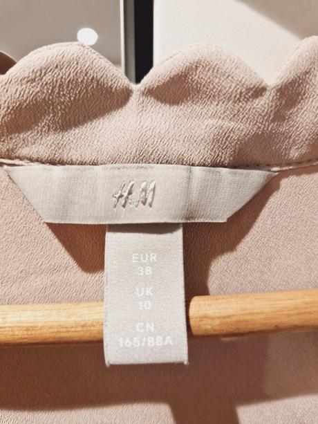 Blúzka staroružová, h&m,38