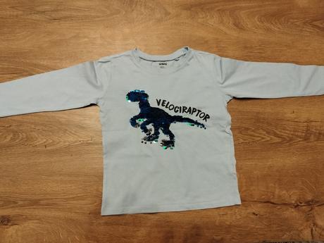 Tričko s dlhým rukávom zn. sinsay v. 110, sinsay,110