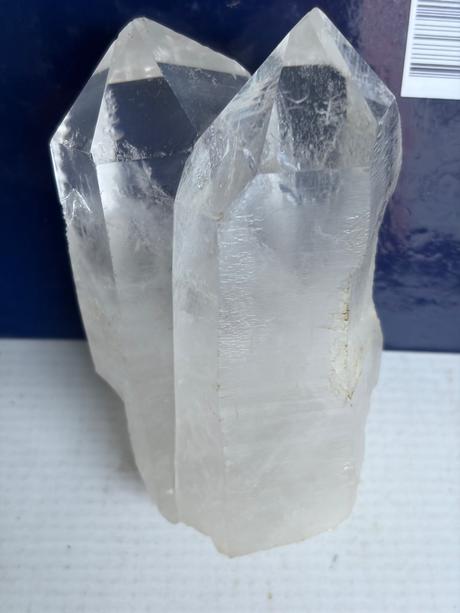 Prírodný dvojšpic krištáľu az 388 g cca 10 cm,