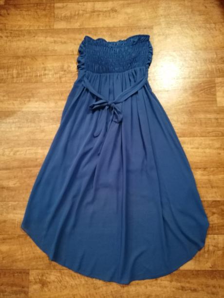 Modré šaty, velk. m, m