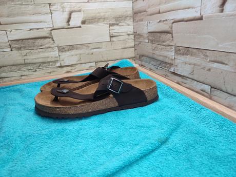 Betula by birkenstock 39 - dámske kožené hnedé san, birki,39