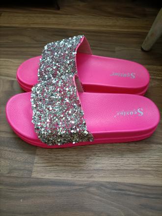 Dámske štýlové šľapky, 40