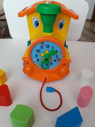 Vláčik - vkladačka,