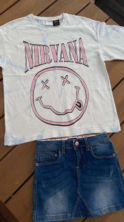 Nirvana tričko, zara,152