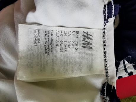 Dievčenské plavky, h&m,98