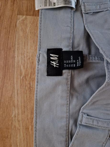Nohavice, h&m,32