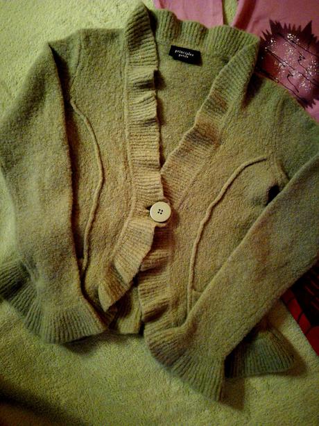 Svetrík m, denim,158