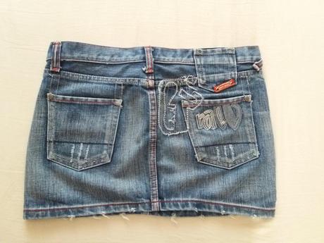 Riflová minisukňa, 28