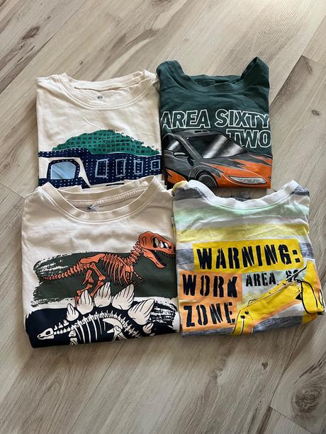 Trička s krátkym rukávom, h&m,110