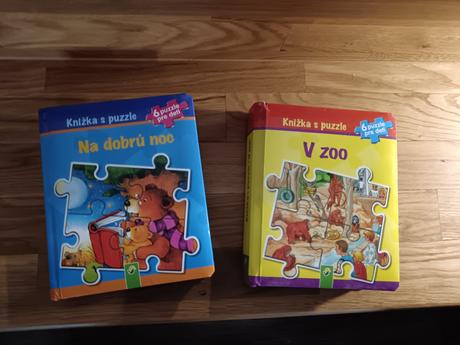 Puzzle knižky,