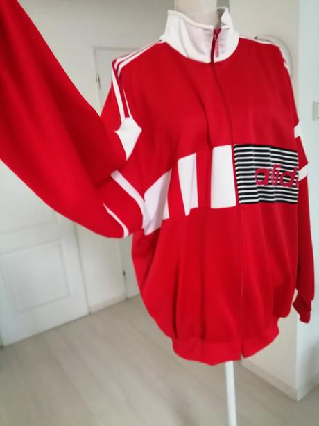 Mikina pánska značková adidas červená vel. xxxl xl, adidas,xxxl