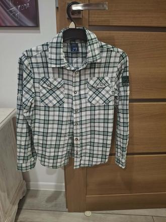 Flanelová košieľka velkost 134/140, 134