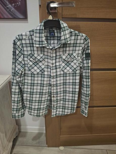 Flanelová košieľka velkost 134/140, 134