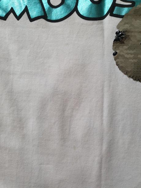 Tricko mickey s flitrami, zara,134