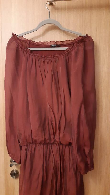 Talianske hodvábne šaty, 38