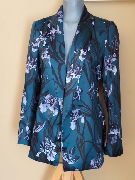 Krásne lesklé sako, h&m,xs