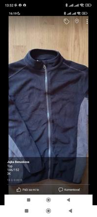 Flisova mikina, 146