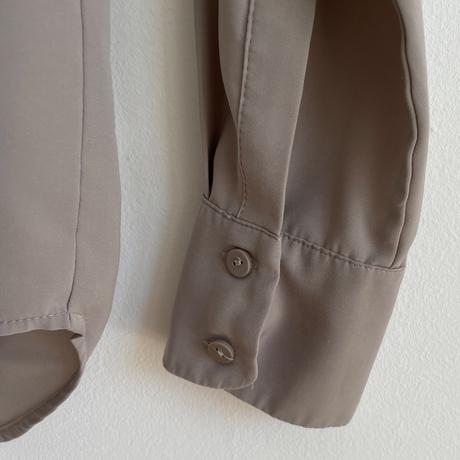 H&m sivohnedá/hnedosivá/taupe šifónová blúzka xxs, h&m,32