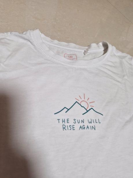 Dievčenské tricko 4f, 140